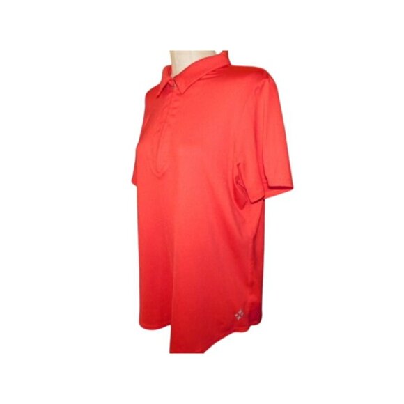 Jofit Size XL Red Collared Golf Tennis Pickleball Active Sporty Top - Picture 2 of 3